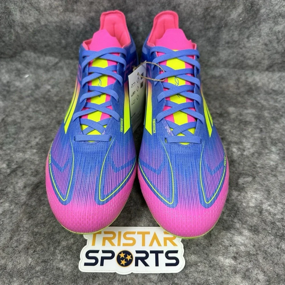 Adidas F50 Pro FG Soccer Cleats Mens Size 9 Blue Pink Celestial Victory IE1285